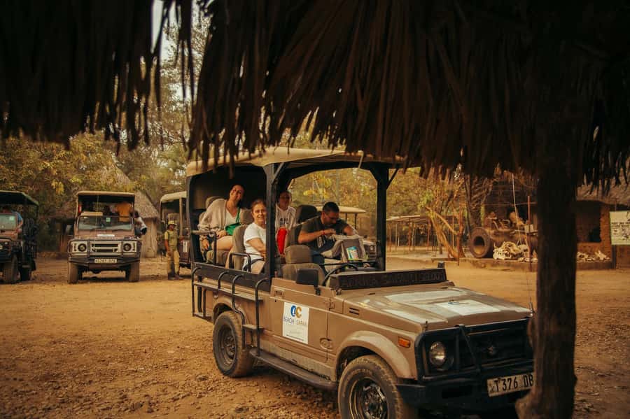 From Zanzibar: Day Selous Game Reserve Safari with Flights - Hotel pickup and the “clockwork” morning routine