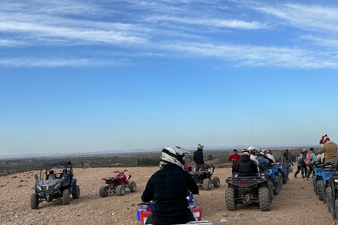 Full Package Agafay Desert, Quad Bike, Camel Ride and Dinner show - Camel Ride and nomadic outfit: the calm start