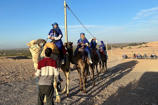 Full Package Agafay Desert, Quad Bike, Camel Ride and Dinner show - Food and drinks: Moroccan comfort after the ride