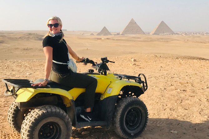 Giza pyramids, Sphinx, ATV bike, Lunch,Camel ride, Dinner cruise& shopping tour - Key things I’d zero in on before you book