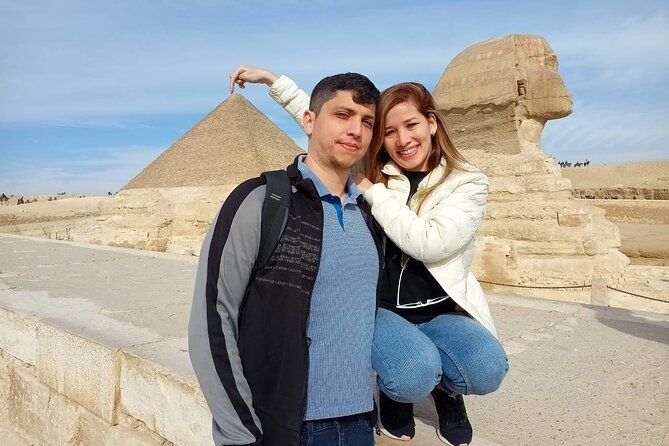 Giza pyramids, Sphinx, ATV bike, Lunch,Camel ride, Dinner cruise& shopping tour - Seeing more than one pyramid: Cheops, Khafre, and Menkaure timing