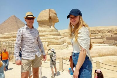 Giza Pyramids, Sphinx, Memphis, Saqqara, with private tour guide - Camel ride by the pyramids: a short, fun angle (if you choose it)