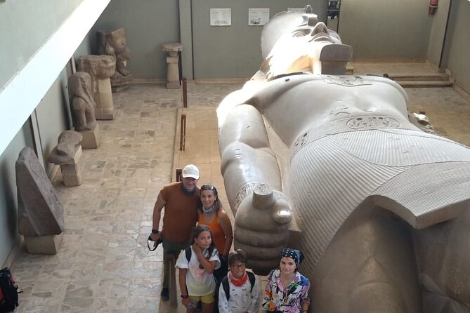Giza Pyramids, Sphinx, Memphis, Saqqara, with private tour guide - Memphis and Mit Rahina Museum: where Ramses takes over