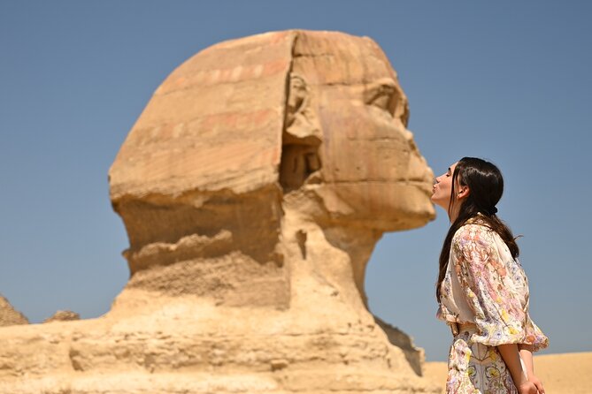 Giza Pyramids, Sphinx, Saqqara and Memphis Full-Day Cairo Tour - Memphis and the Ramesses II statue: Egypt’s first capital vibe