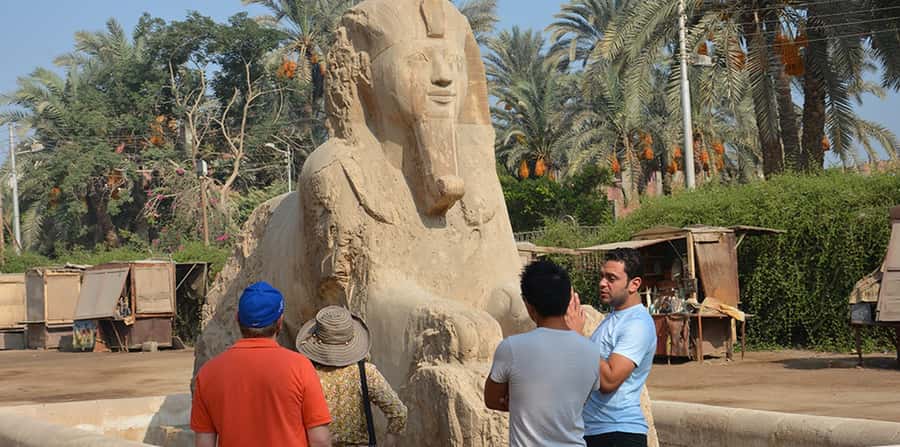Giza: Sakkara, Memphis & Dahshur (Pyramid & Felucca Options) - Saqqara: Step Pyramid of Djoser and Tombs With Daily-Life Clues