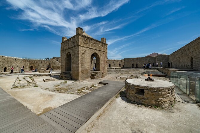 Gobustan & Mud, Fire Temple, Burning Mountain (Group & Private) - Heydar Aliyev Center photo break: modern Baku without the museum time
