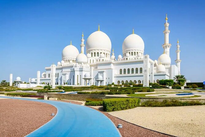 Guided Abu Dhabi City Tour with Sheikh Zayed Grand Mosque - Etihad Towers, Emirates Palace, and a Presidential View From the Road