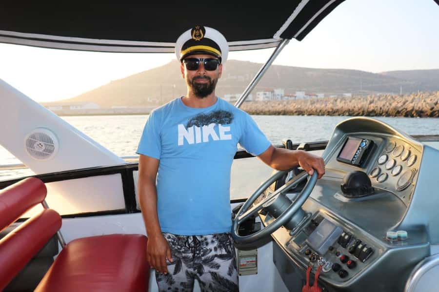 Half-Day Boat Trip in Agadir: Fishing, Fish BBQ & Swimming - Fishing lesson at sea: beginner-friendly, but the waves are real