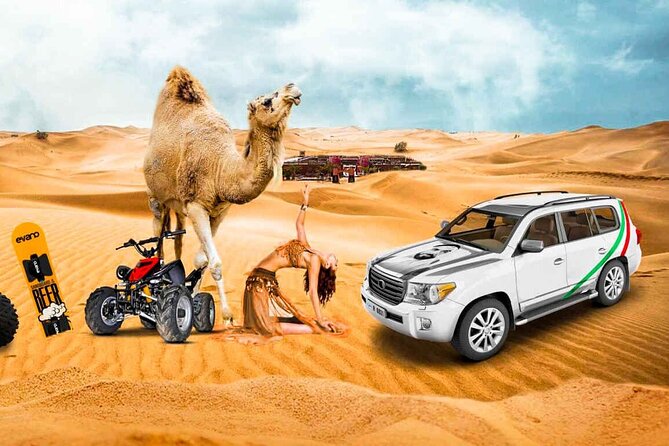 Half Day Desert Safari with Sand Boarding and Camel Ride - Sand boarding and camel ride: pick your thrill level