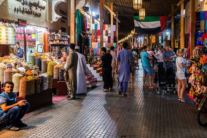 Half-Day Dubai City Tour with Blue Mosque, Creek, Souks & Abra - Atlantis, The Palm, and Souk Madinat Jumeirah: modern Dubai from the window seat