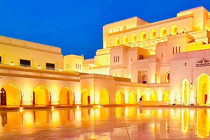 Half-Day Private Muscat City Tour - Top Landmarks in Just 4 Hours - Royal Opera House area: a cultural stop with a small extra cost