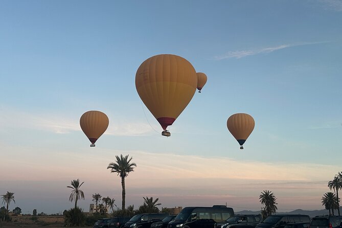 Hot Air Balloon Adventure in Marrakech with Transfer - Breakfast, Pre-Flight Refreshments, and Your Calm-Down Window