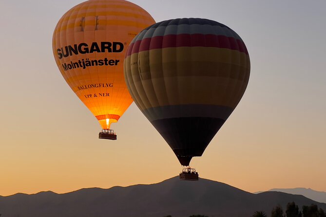 Hot Air Balloon Adventure over Marrakesh and Atlas Mountains - The view: Marrakech, the mountains, and that quiet feeling