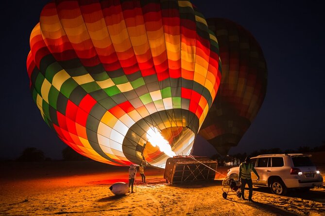 Hot Air Balloon Ride Over Dubai Desert inlcuding Transfers - What You Actually See Up There: Dunes, Dusk-to-Dawn Light, and Open Sky
