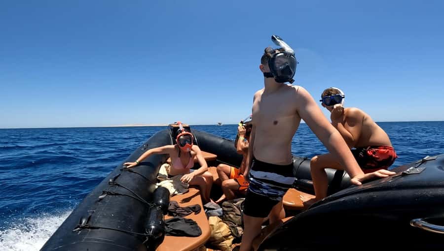Hurghada: 3-Island Speedboat, Dolphin Watching & Snorkeling - Hurghada speedboat route that squeezes more Red Sea time