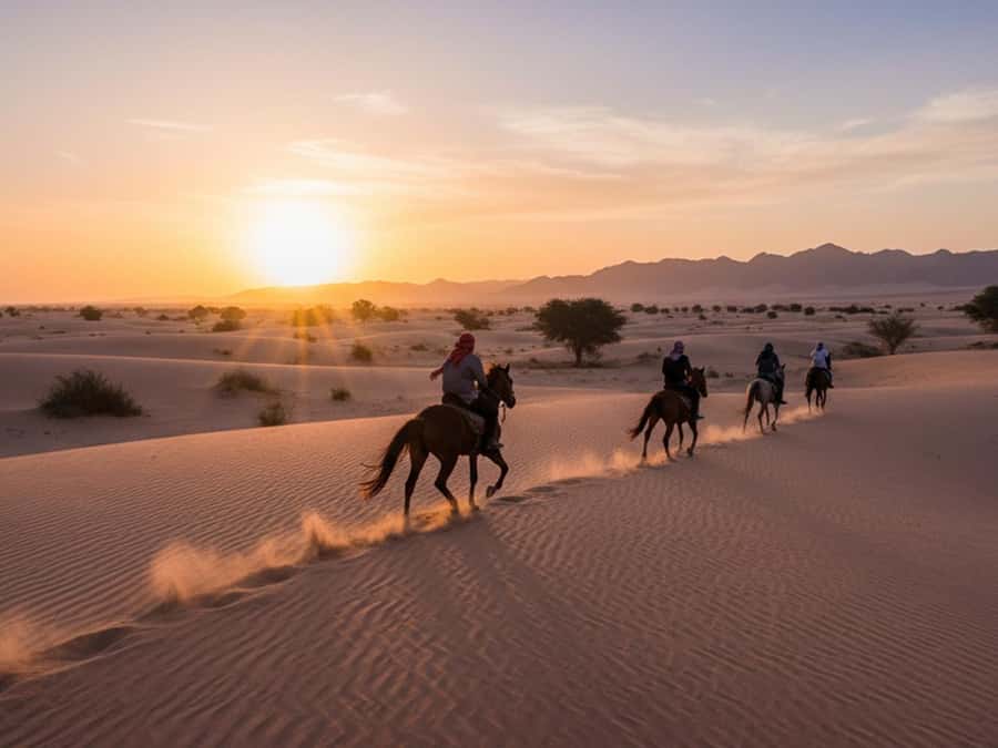 Hurghada: Arabian Desert and Sea Horseback Adventure - Hurghada Pickup and Stables: What the Day Feels Like