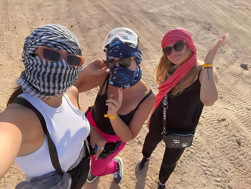 Hurghada: ATV Quad Safari, Camel Ride & Bedouin Village Tour - The Bedouin Village Stop: Tea, Camel Time, and Mountain Sunset Views