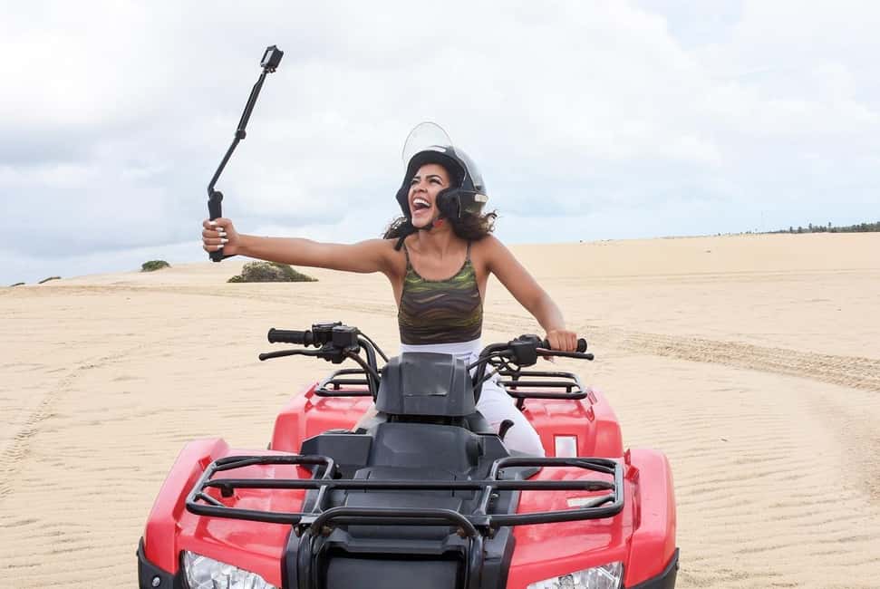 Hurghada: ATV Quad Safari, Camel Ride & Bedouin Village Tour - 45 Minutes on an ATV Quad: Speed, Safety, and Staying Sane Over Bumps