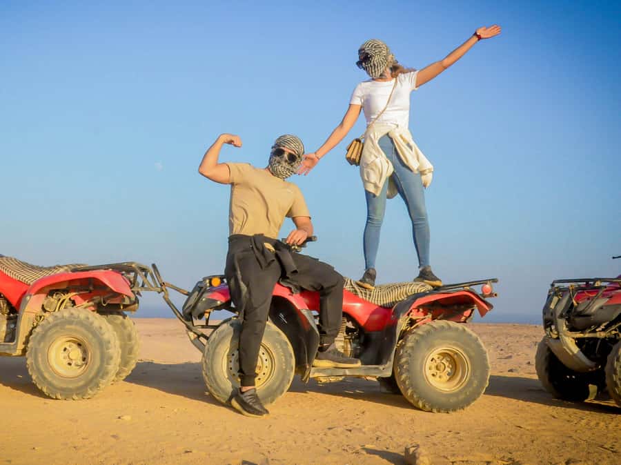 Hurghada: ATV Safari Tour with Camel Ride - What to bring so your day stays comfortable