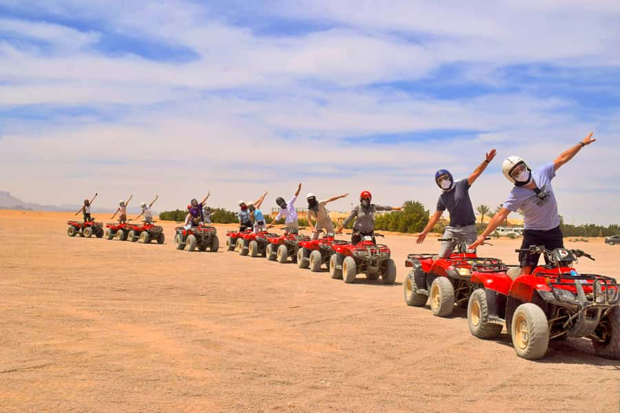 Hurghada: Desert Quad, Bedouin Village, and Camel Ride Tour - Riding 40 km in the Sahara: the part you’ll remember