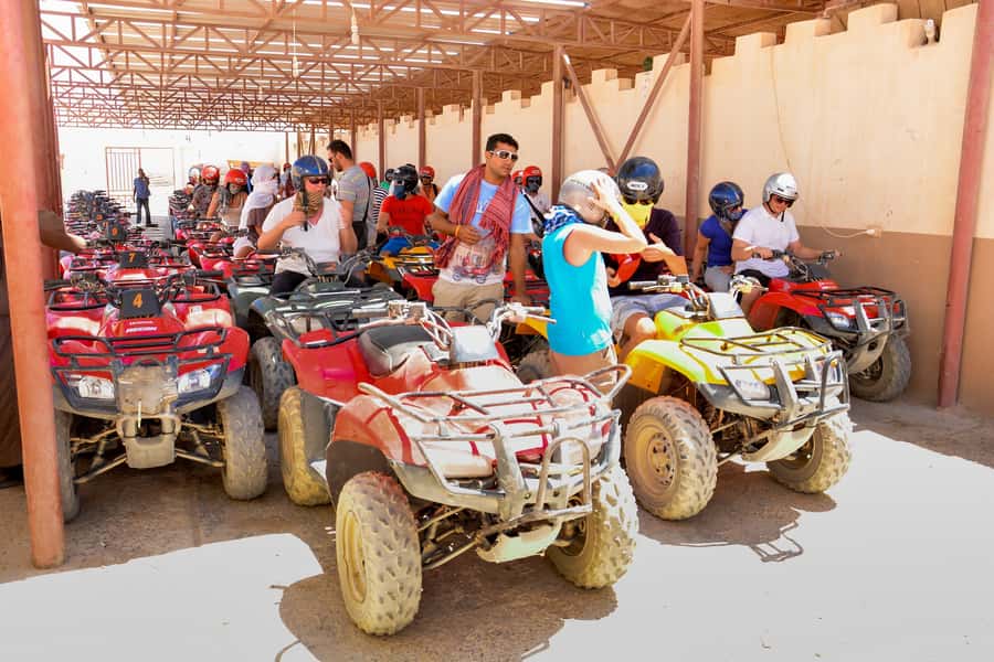 Hurghada: Full-Day Quad & Camel Ride, Stargazing, & Dinner - Sunrise, Morning, and Evening Options: Picking the Right Desert Light