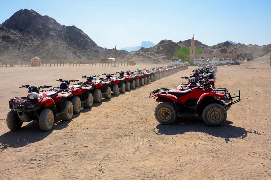 Hurghada: Full-Day Quad & Camel Ride, Stargazing, & Dinner - Pickup and Transfer Times: From Hurghada and the Resort Zone