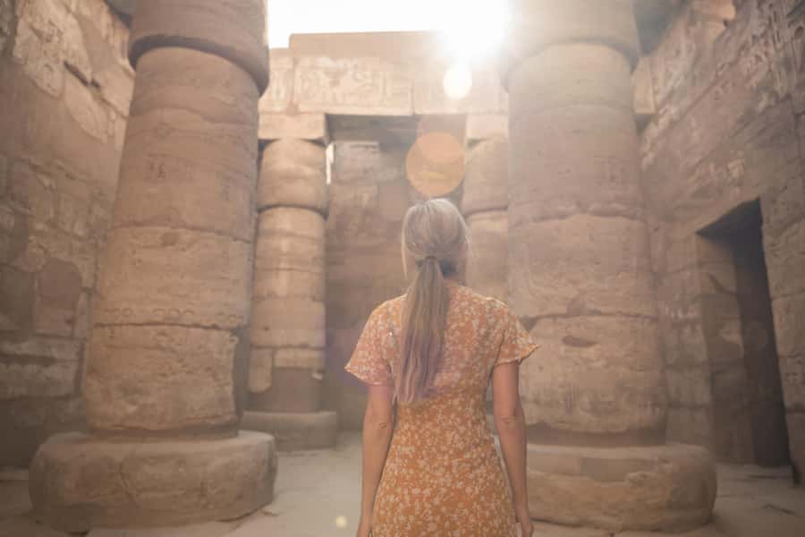 Hurghada: Luxor Highlights All-Inclusive Tour & Balloon Ride - Felucca on the Nile: Slower Pace, Complimentary Tea