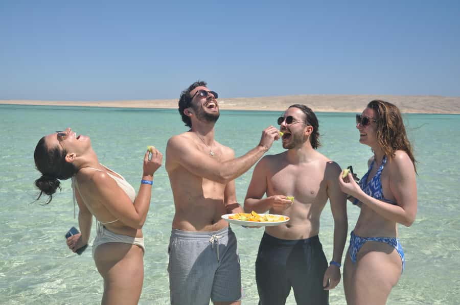 Hurghada: Private Speedboat Adventure with Snacks & Pick-up - Snorkeling gear, reef time, and what to expect underwater