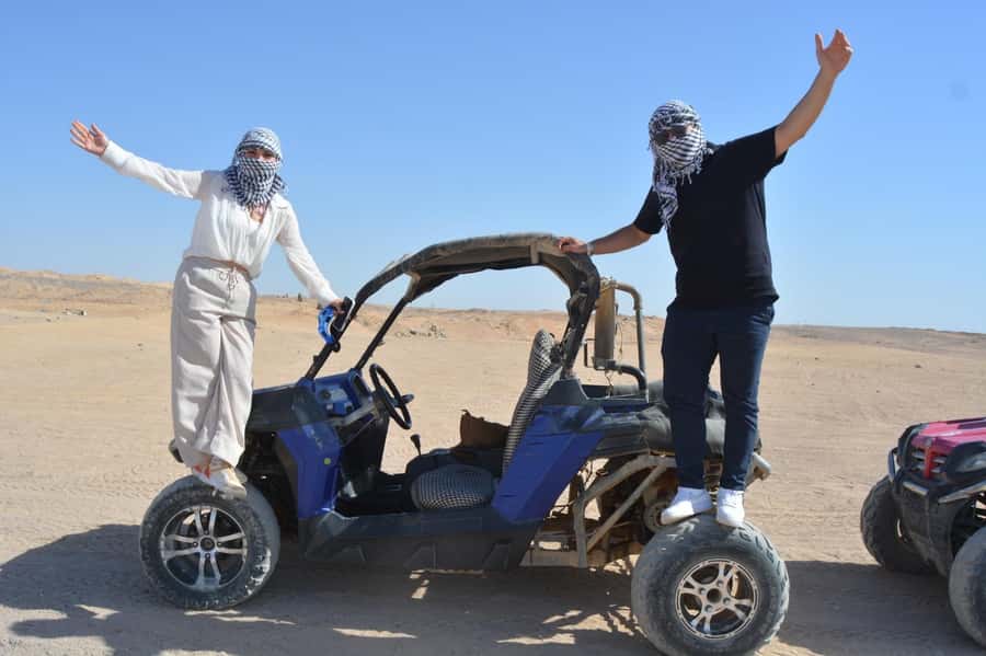 Hurghada: Quad and Buggy Safari with Dinner and Show - The show: oriental performances, fire, and belly dance