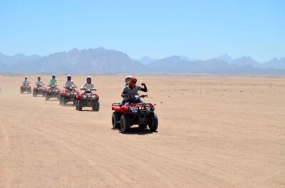 Hurghada: Quad Bike, Buggy, and Camel Ride & Bedouin Village - Quad bike time: the 30-minute confidence builder