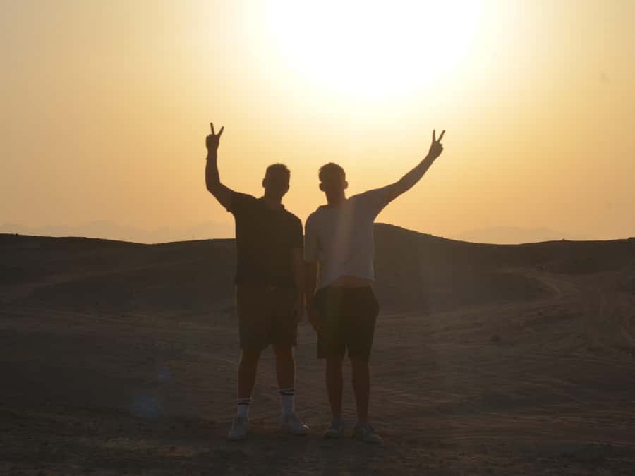 Hurghada: Quad Bike, Camel, Show, Dinner, & Stargazing Trip - At the Quad Base: Helmets, a Driving Test, and Skill Grouping