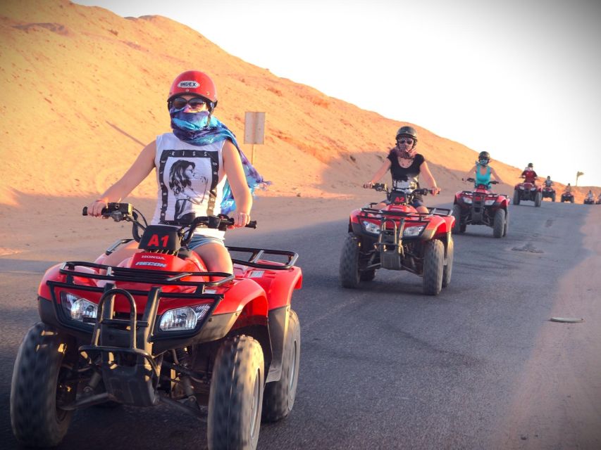 Hurghada: Quad Bike, Sea, Camel, Safari, Stargazing & Dinner - Bedouin dinner and live show: what the evening portion feels like