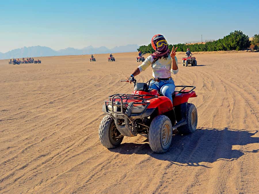 Hurghada: Safari Jeep, Quad, Buggy, Camel Ride & BBQ Dinner - Hurghada Pickup and the Bumpy Jeep Ride to the Desert