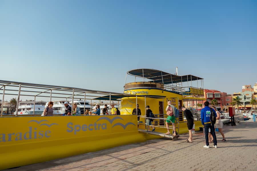 Hurghada: Semi-Submarine Boat Tour w/ Snorkeling & Transfer - Semi-Submarine Comfort: What the boat part feels like