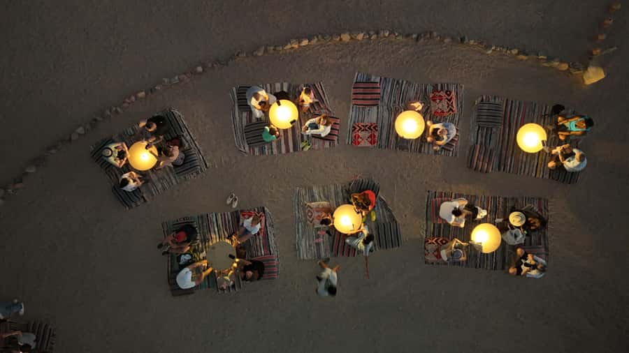 Hurghada: Star Stargazing Desert Adventure by Jeep & Dinner - Sunset hill: camel ride, horse round, and the big orange glow