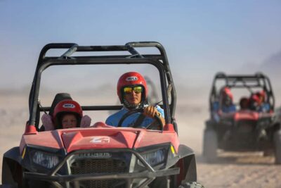 Hurghada: Sunset Desert Safari by Dune Buggy - Hotel Pickup, Desert Roads, and Village Passing