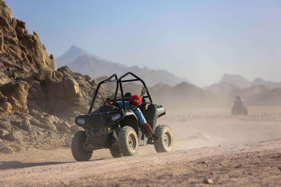 Hurghada: Sunset Desert Safari by Dune Buggy - Camp Time Options: Dinner, Show, and Stargazing