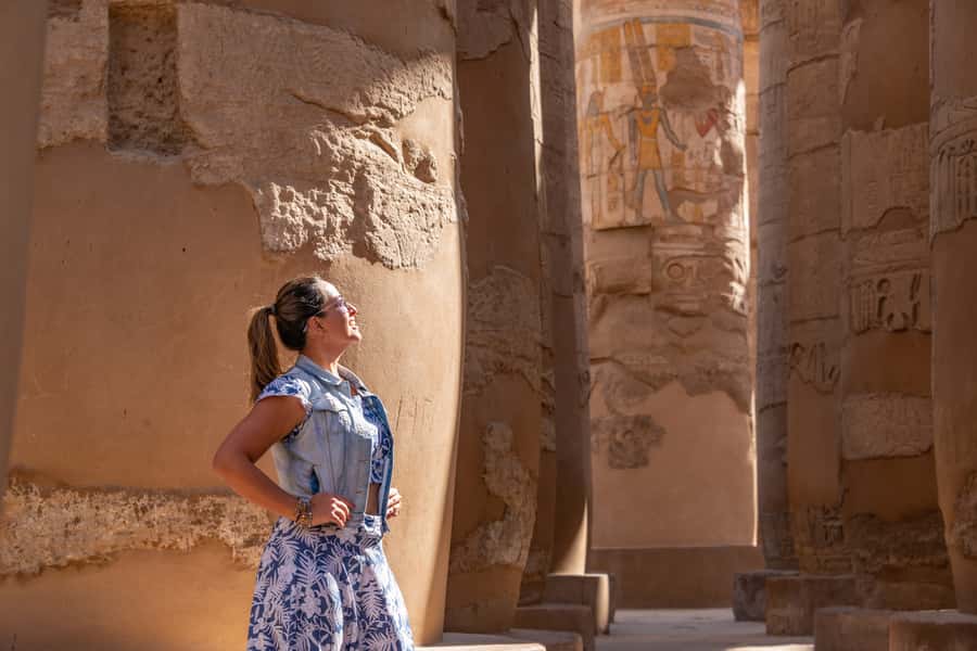 Hurghada: Valley of Kings Hatshepsut & Karnak Luxor Day Trip - Hatshepsut’s mortuary temple: the women-in-power stop