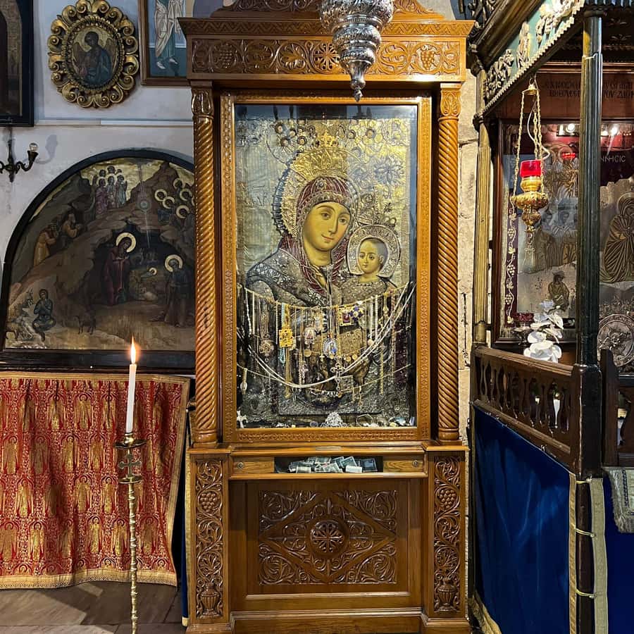 Jerusalem/Tel Aviv: Bethlehem, Jericho and Jordan River Tour - Jericho icons: Zaccheus’s Tree, Saint Gerasimous Monastery, and paid add-ons