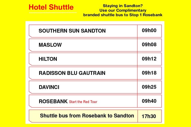 Johannesburg Hop-On Hop-Off City Tour with Soweto Option - Optional Soweto: what the 2-hour small-group add-on really means
