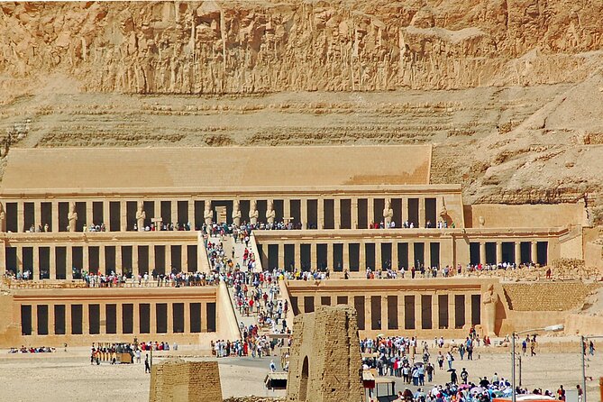 Luxor Day Tour: Explore Valley of Kings, Queens, Hatshepsut& More - Hatshepsut’s temple at Deir el-Bahari: queen power with a messy legacy
