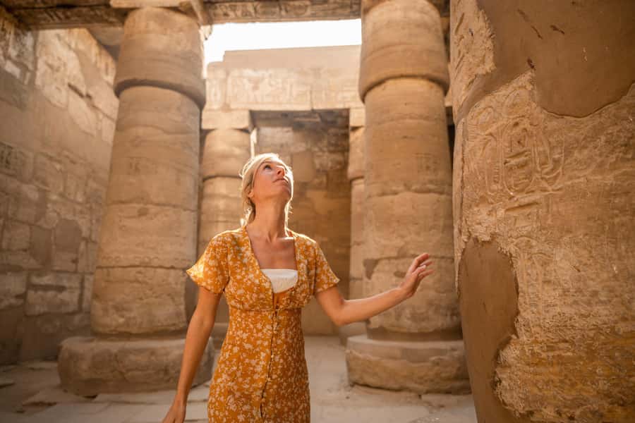 Luxor: Karnak Temple and Luxor Temple Tour with Lunch - Karnak Temple: The Colonnade, Obelisks, and the Amun Story