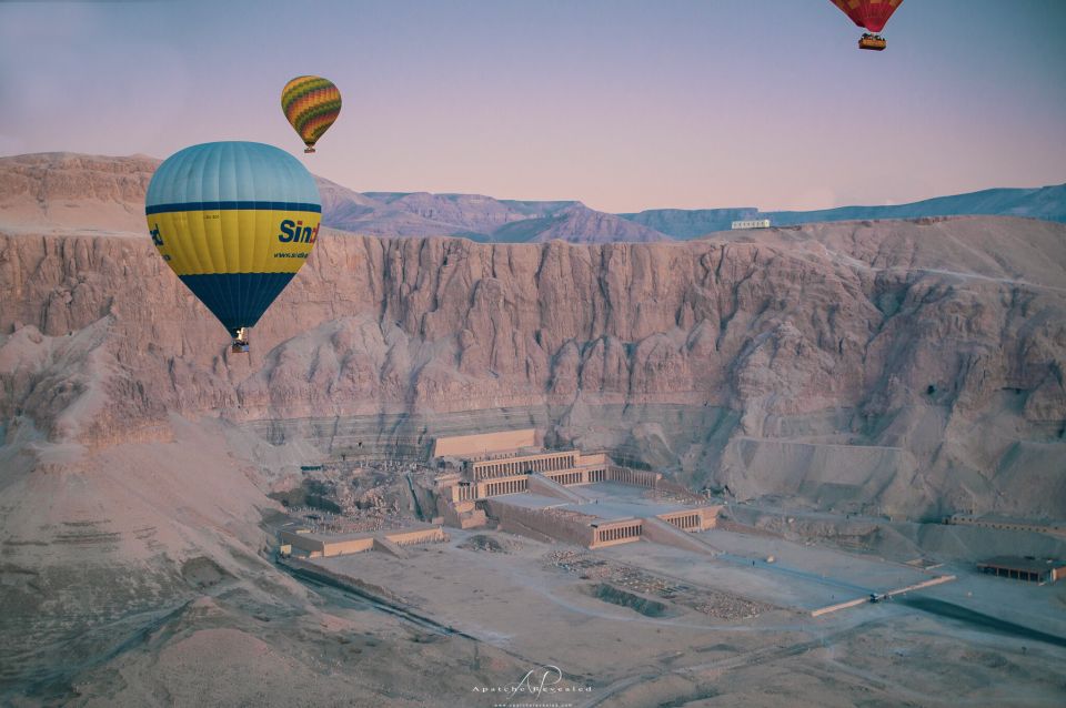 Luxor: Morning Hot Air Balloon Ride - The Drive to Takeoff and the Nile Crossing Moment