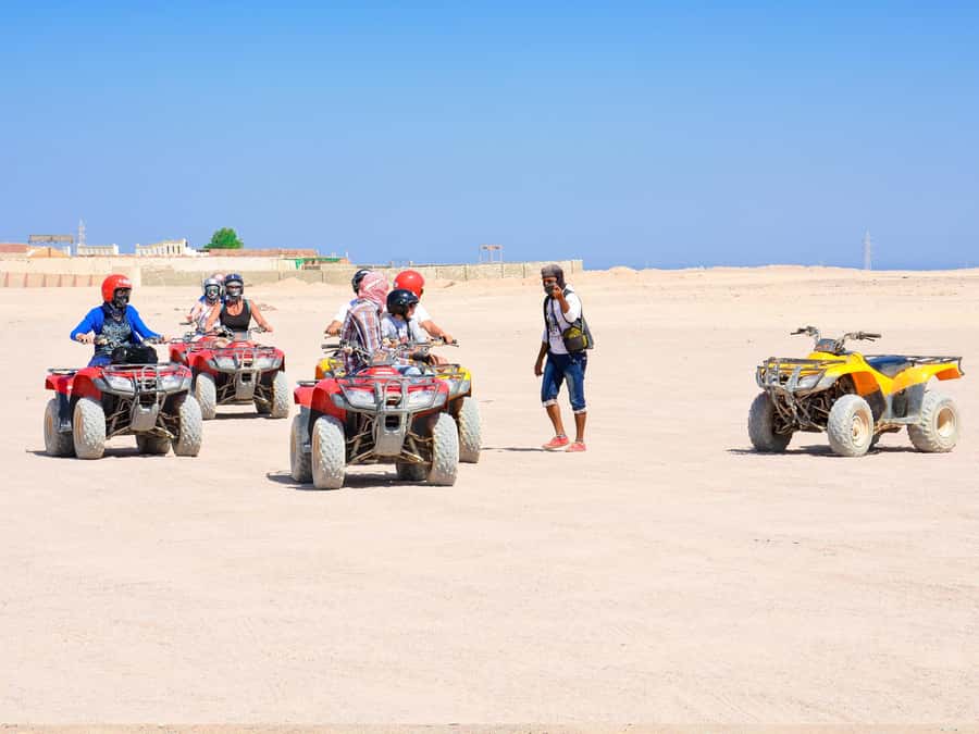 Makadi Bay: Sunset Quad & ATV Adventure & Seaview - Your Two-Hour Quad Loop: Desert, Dunes, Mountains, and Sea Views
