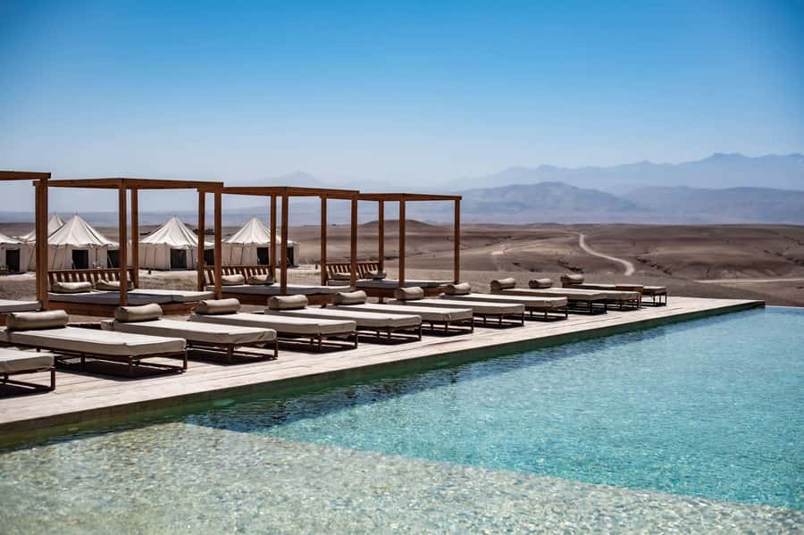 Marrakech: Agafay Desert Inara Camp Pool Day Pass with Lunch - Key highlights to know before you go