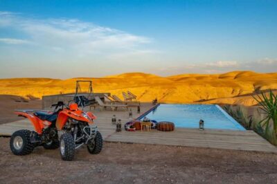 Marrakech: Agafay Desert Quad Biking Tour with Dinner-Show - The Quad Briefing and Practice: Where You Learn Fast Without Making It Complicated
