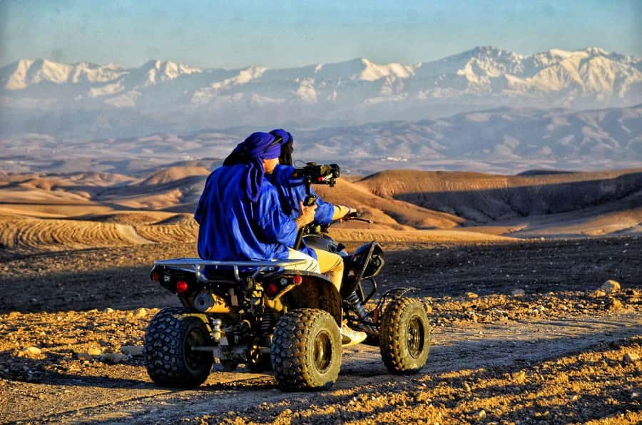 Marrakech: Agafay Desert Quad & Camel Rides with Dinner Show - Sunset Camel Trek: The Calm Break Between Thrills