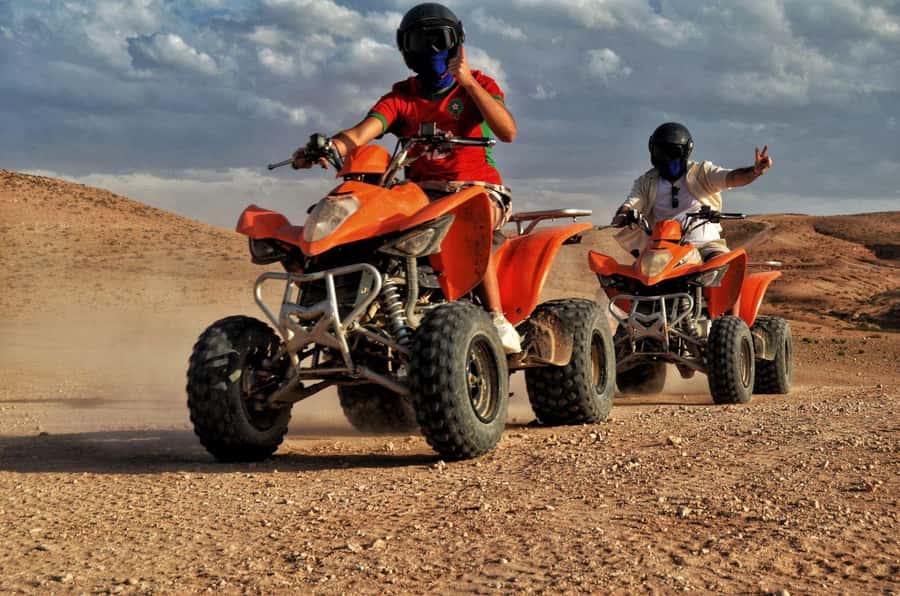 Marrakech: Agafay Desert Quad & Camel Rides with Dinner Show - Pickup and the Rhythm of the 6-Hour Experience