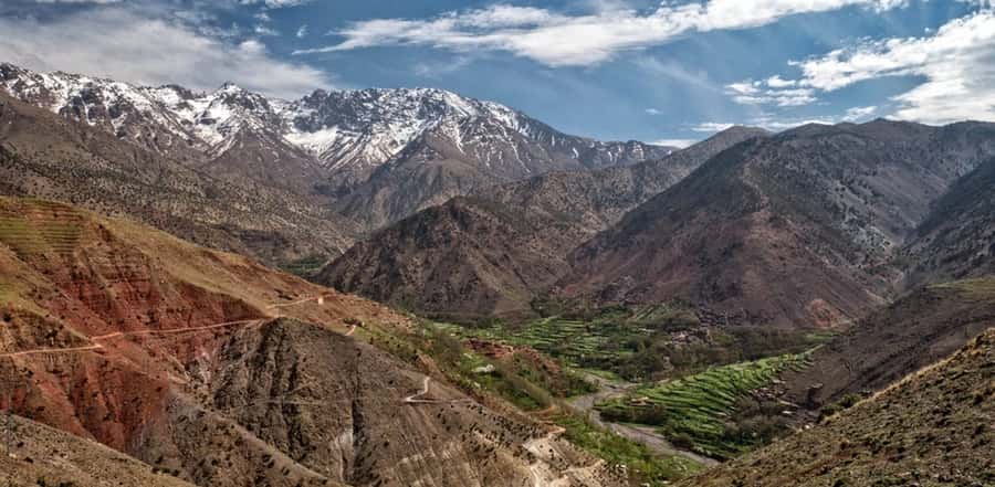 Marrakech: Atlas Mountain, Berber Villages, & Valleys Tour - Imlil Valley: Mint Tea, a Mountain Guide, and a Real Start to the Hike