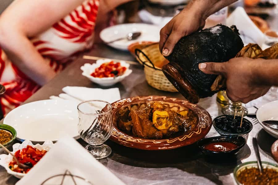 Marrakech: Authentic Moroccan Food Walking Tour & Dinner - Meeting in front of Poste du Maroc: start where the Medina has momentum